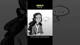 Zuko & Katara exchanged their elements | Biorn21 #aang #katara #zuko #avatarthelastairbender