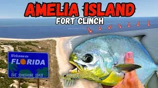 Catching Pompano on Amelia Island + Epic Taste Test!