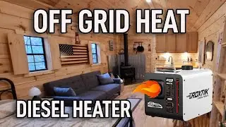 Is a Diesel Heater Worth It? Off-Grid Cabin Install, Power Use & Heat Output