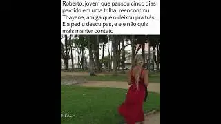 O Fant&aacute;stico deste domingo mostrou o reencontro entre Roberto Farias Tomaz, de 19 anos, que pass