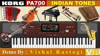 Korg PA700 Indian Bollywood Tones Demo #KorgPA700