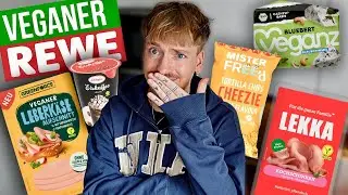 Ich teste aktuelles Sortiment vom Veganen REWE in Berlin 2025 (Blauschimmel, Kochschinken uvm.)