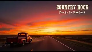 Country Rock &ndash; Long Roads and Loud Guitars 🚛🎸#countryroad #countryrocklife