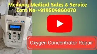 Oxygen concentrator repair 