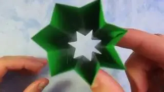 7 Pointed Star Tunnel - Origami