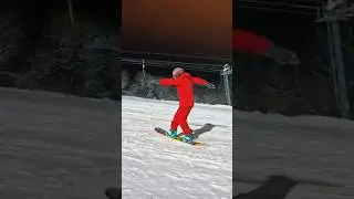 треню флэт связку😃🏂🤙 #snowboarding