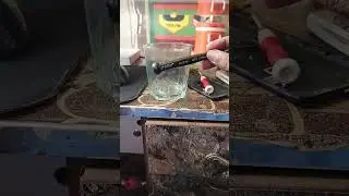 Real Glass Sound impact #realsound #soundeffects #glass #glasssounds #experiment #satisfying #sound