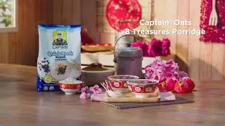 Captain Oats 8 Treasures Porridge