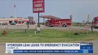 Update: Hydrogen leak in Casey, IL prompted evacuation
