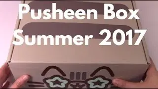 Pusheen Summer Subscription Box 2017! So many cute things in one place! What does that thing do??
