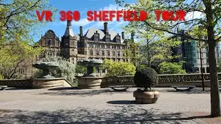 VR 360 Sheffield walk from the crucible to the peace gardens