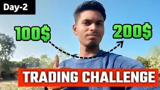 (DAY-2)100$ to 200$ Trading Challenge in Crypto Trading BTCUDDT #cryptocurrency #bitcoin 