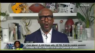 ESPN NFL LIVE в шоке: Кэм Уорд &mdash; спящий гигант в команде Tennessee Titans.