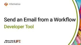 Send an Email from a Workflow in the Developer Tool
