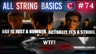 STRING BASICS - NULL, CHAR ARRY, POINTER | C Language Tutorial (Hindi Version) | #74 | Arpit Katiyar