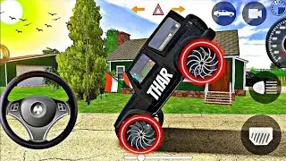 Modified Mahindra Thar 😈 Games; Indian simulator game (Gadi Wala Game) Car Game Android Game #2026