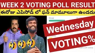 Bigg boss 7 telugu Week 2 Voting Poll results | What happens in today's episode | Biggboss7telugu