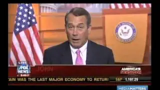Rep. Boehner Repeats Permanent Bailout Lie