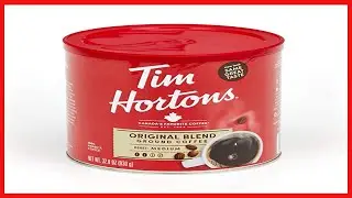 Tim Hortons Original Blend, Medium Roast Ground Coffee, Canada&rsquo;s Favorite Coffee, Made with 100%