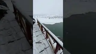 Skardu In winters |Snow In Skardu| live Snow fall in Skardu Gilgit Baltistan☃️ Pakistan Tourism