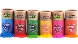 Hurbal gulal natural color holi special #holi #gulal #colors