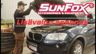 LED lisävalon asennusvideo - Sunfox SF150