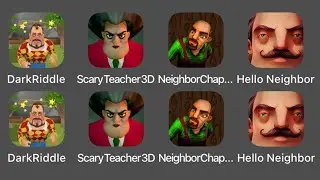New Horror GamePlay #143: Dark Riddle, Scary Teacher 3d, Scary Neighbor, Hello Neighbor