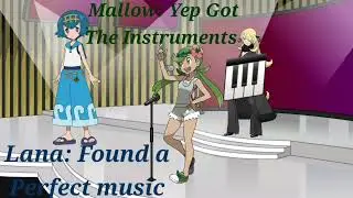 Bobias Turns Pokemon Mallow, Pokemon Lana, Pokemon Lillie, And Pokemon Cynthia Into Props PNG Images
