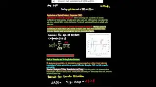 ORD & CD Explained: Complete Guide for GIC/PGT/GDC/MSc/CSIR/IIT GATE/UPSC Chemistry #shorttricks