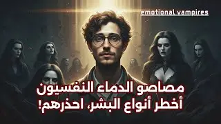 مصاصو الدماء النفسيون - أخطر أنواع البشر، فاحذرهم! #علم_النفس_المظلم