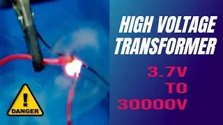 how to make a high voltage transformer