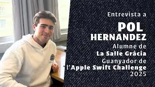 Entrevista amb Pol Hernandez, guanyador de l&rsquo;Apple Swift Student Challenge 2025