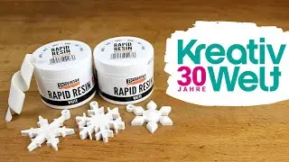 Besuch Kreativwelt Offenbach - Test Rapid Resin