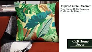 Designer Home Decor Coming Soon! CandyK's Boutique FashionZ #homedecor #homedecoration #throwpillow