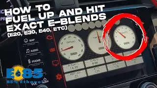 Don't Be Afraid of Running Flex Fuel [How to Fill Up E-Blends Perfect]