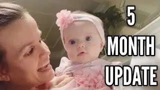 MAGNOLIA AUGUST 5 MONTHS BABY UPDATE VLOG