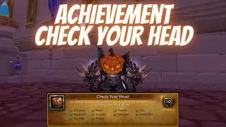 Achievement Check Your Head Hallow`s End Event World of Warcraft Wrath of the Lich King