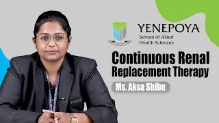 Continuous Renal Replacement Therapy | Renal Dialysis Technology | YSAHS