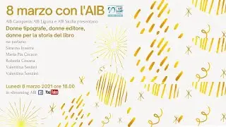 Donne tipografe e donne editore, donne per la storia del libro