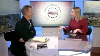 Kent Larsen with Cedar-Loo Veterans Network - KWWL News at Noon