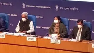 Press Conference on VIGYAN SARVATRA PUJYATE Festival of Scope for All in New Delhi