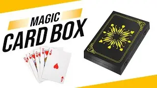 Magic Card Box - Vanishes, Appearances & Transformations