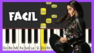 Kim Loaiza - LOS BESOS QUE TE DI - TUTORIAL PIANO FÁCIL - CANCIÓN FÁCIL PARA PIANO