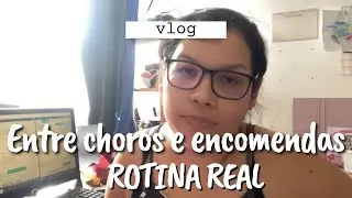 Vlog: trabalhando na papelaria com beb&ecirc; | Maternidade real