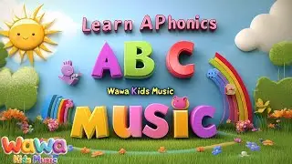 Learn ABC Phonics | A to Z Alphabet Song for Kids | Wawa Kids Music