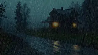 Thunderstorm Sleep Aid: Soothing Rain & Thunder for Quick Stress Relief at Night 😴