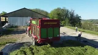 🔴🟢Ensilage de m&eacute;teil 2021🌱🌿/Strautmann Super Vitesse 3502 CFS !