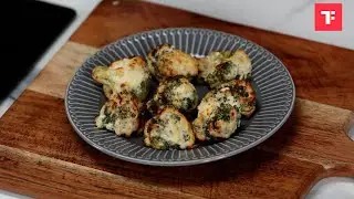 Three Cheese Almond Broccoli Tikka I Cheesy Tikka Recipe I Healthy Tikka Recipe