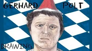 Gerhard Polt | portrait drawing | Zeichnung