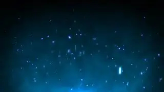 Glowing Blue Fire Embers   Free Animation Loop Background1080P HD